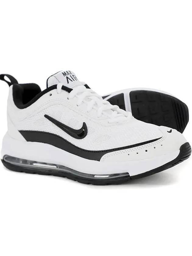 Air Max AP Low Top Sneakers White Black - NIKE - BALAAN 3