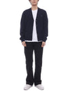 Bold Fox Head Patch Regular Cardigan Navy - MAISON KITSUNE - BALAAN 4