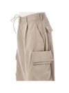 Y 3 drawstring wide cargo pants 24PIV7765TWILLCLAY BROWN - Y-3 - BALAAN 3