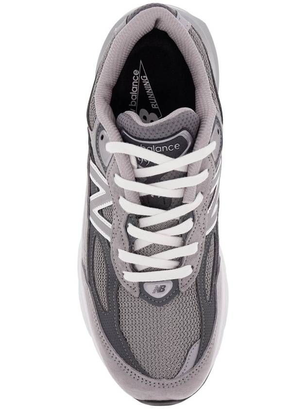 990V6 Castlerock Low-Top Sneakers Grey - NEW BALANCE - BALAAN 3