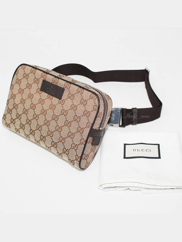 GG Supreme Canvas Belt Bag Beige - GUCCI - BALAAN 5