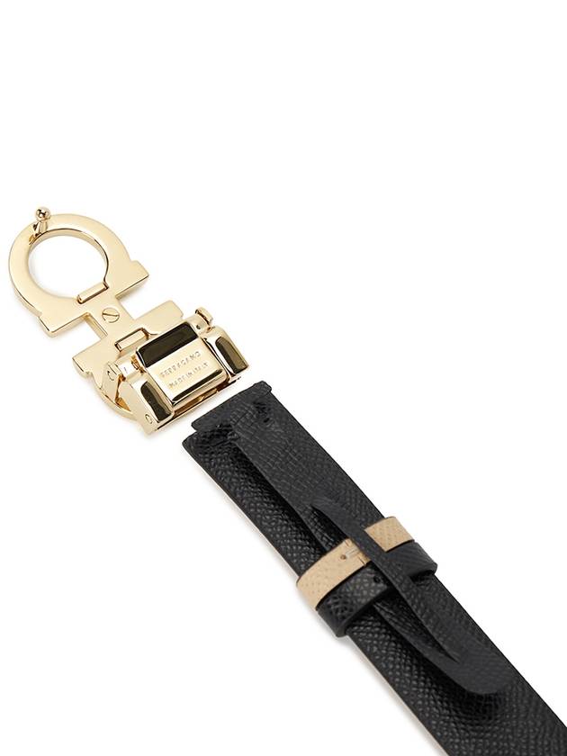 Ferragamo Gancini Women's Double-sided Belt 23 A565 543 0674559 Free Cutting - SALVATORE FERRAGAMO - BALAAN 5