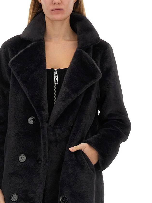 Michael Kors Double-Breasted Coat - MICHAEL KORS - BALAAN 4