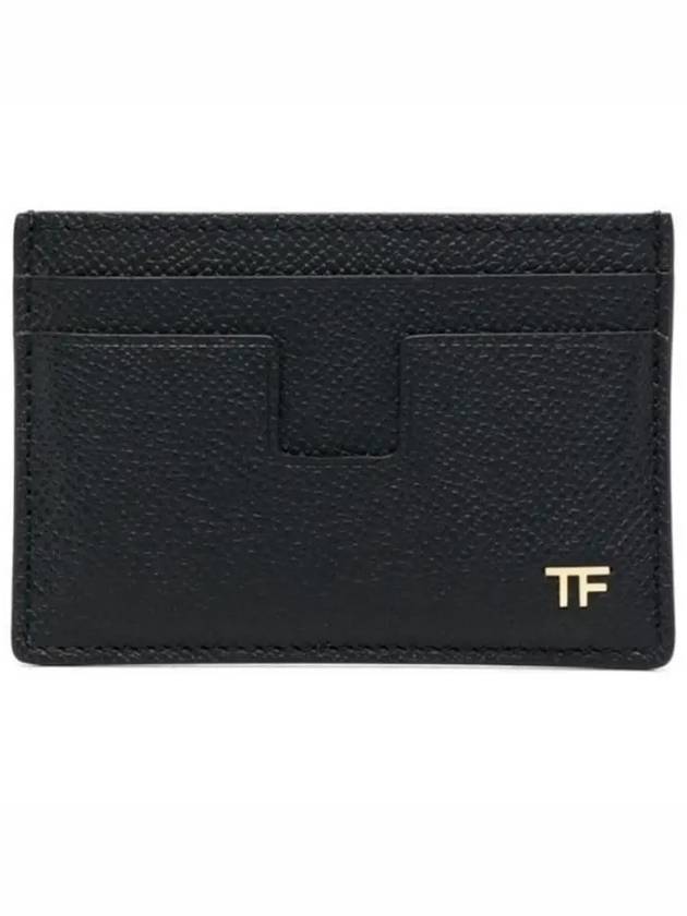 Tom Ford logo card wallet YM232LCL081G - THOM KROM - BALAAN 1