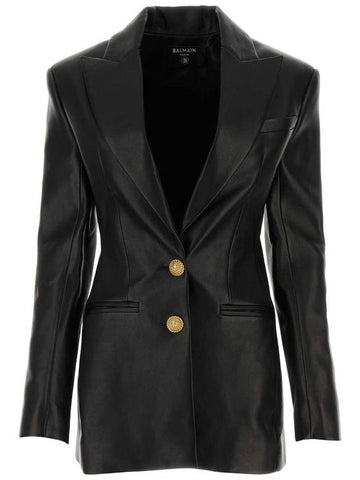 Balmain Leather Jackets - BALMAIN - BALAAN 1