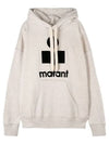 Mansell Hooded Sweatshirt Ecru SW0001FA A1M07E 23EC - ISABEL MARANT - BALAAN 1