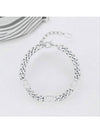 Icon Slim Chain Bracelet Silver - DIOR - BALAAN 6