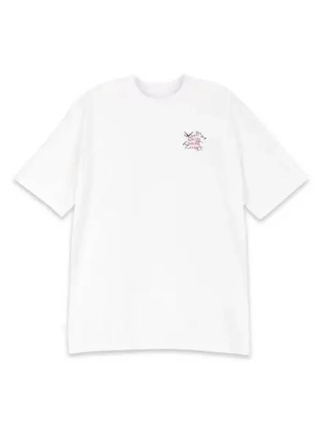 Anti Social Club King Sejong Short Sleeve T Shirt White - ANTI SOCIAL SOCIAL CLUB - BALAAN 1