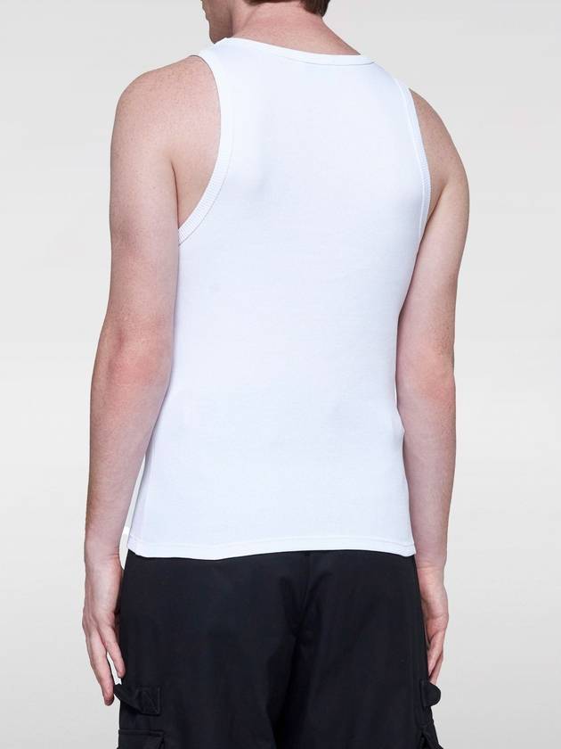 Logo Cotton Sleeveless White - OFF WHITE - BALAAN 3