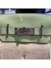 Kelly Hackado Cross Bag PM Vert Absinthe Silver Medal - HERMES - BALAAN 9