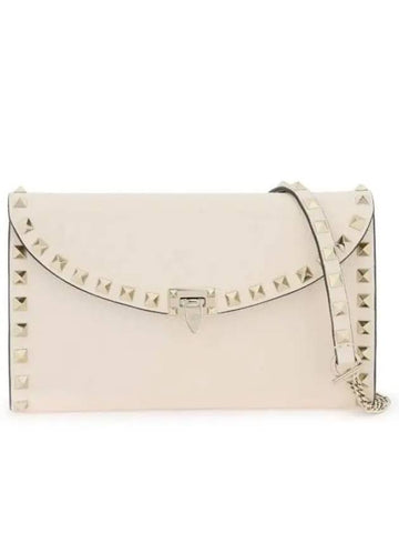 5W0P0Z81 VSH I16 5W2P0Z81 Rockstud Chain Bag - VALENTINO - BALAAN 1