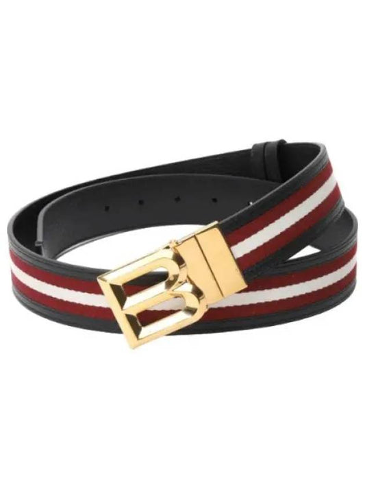 two tone belt men s waistband - BALLY - BALAAN 1