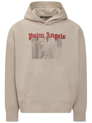 Palm Angels Sweatshirt With Logo - PALM ANGELS - BALAAN 1