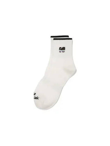 KODAK Apparel Rainbow Embroidery Ankle Socks BLACK - KODO - BALAAN 1