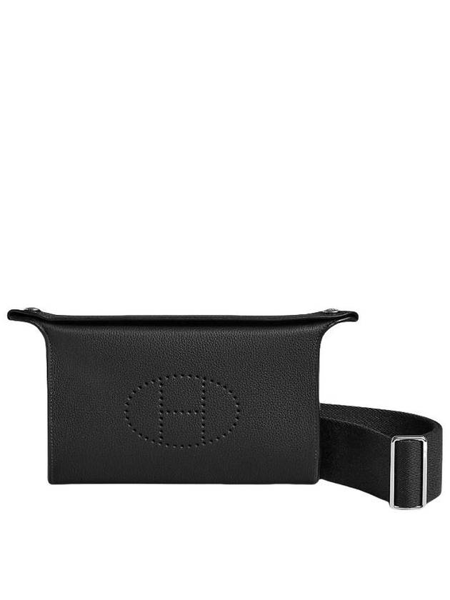 Bead Posh Bag Togo Palladium Hardware Noir - HERMES - BALAAN 2