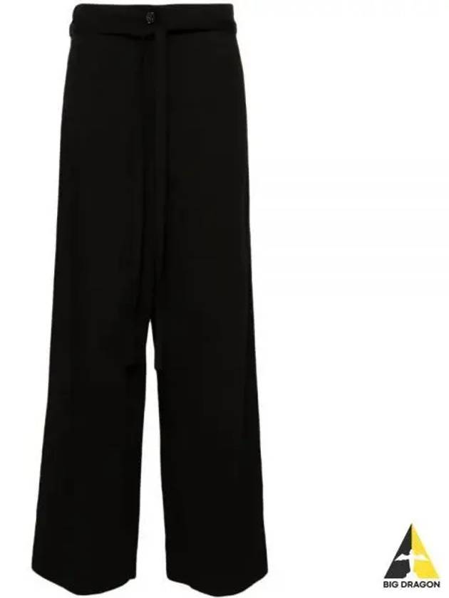 Fluid Tie Waist Trousers 243 WRB0201 FB0193 001 - TOTEME - BALAAN 1