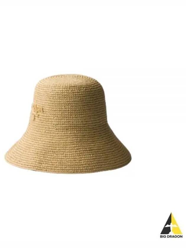 Woven Fabric Bucket Hot Natural - PRADA - BALAAN 2