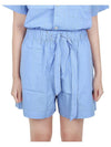 Poplin Striped Pajama Short Pants - TEKLA - BALAAN 7