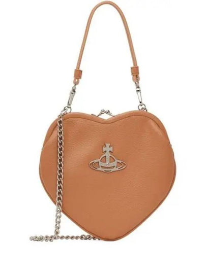 Belle Heart Frame Shoulder Bag Brown - VIVIENNE WESTWOOD - BALAAN 2