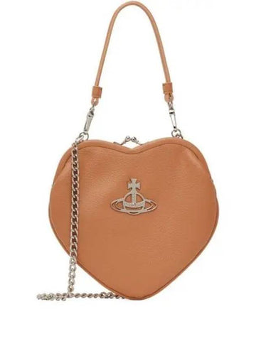 Belle Heart Frame Shoulder Bag Brown - VIVIENNE WESTWOOD - BALAAN 1