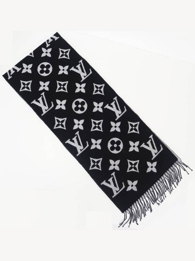 Women s Muffler Essential Scarf Black M77853 - LOUIS VUITTON - BALAAN 2