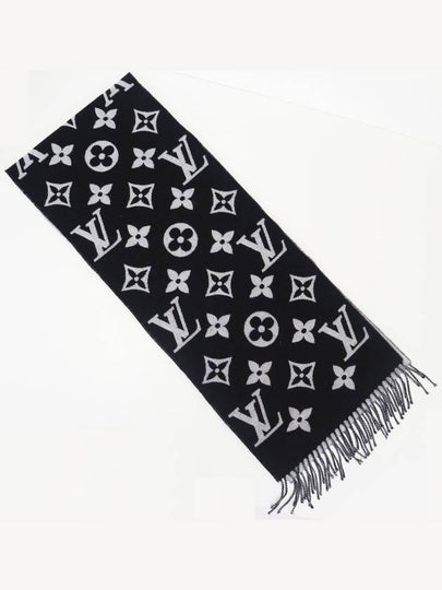 Women s Muffler Essential Scarf Black M77853 - LOUIS VUITTON - BALAAN 2