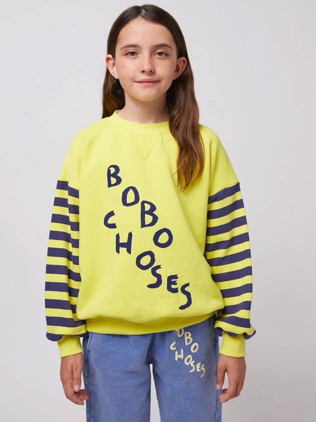 Children s Sweatshirt Diagonal Bobo Choses B125AC039 - BOBO CHOSES - BALAAN 3