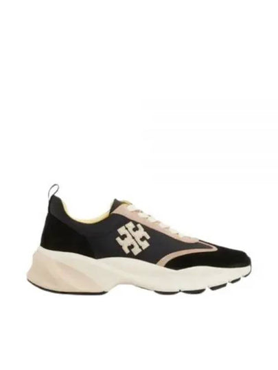 Good Luck Trainer Low Top Sneakers Black - TORY BURCH - BALAAN 2