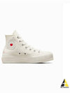 Chuck Taylor All Star Lift Platform High Y2K Heart Sneakers A09114C - CONVERSE - BALAAN 2