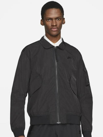 Premium Essential Unlined Bomber Jacket Black - NIKE - BALAAN 2