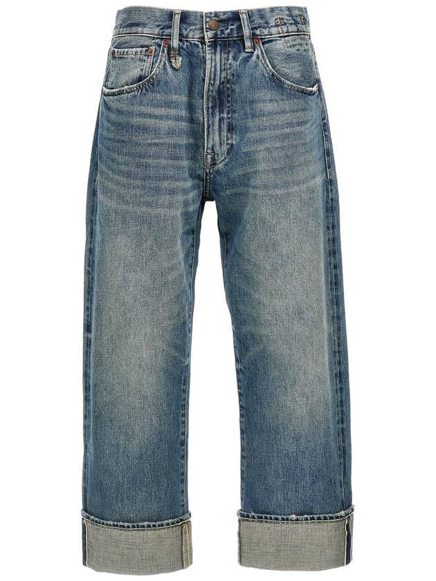 R13 'Cuffed X Bf' Jeans - R13 - BALAAN 1