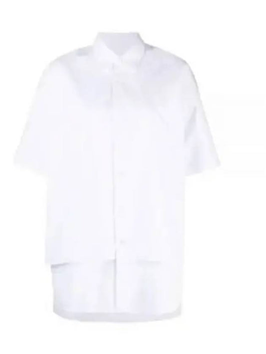 Layered Short Sleeve Shirt White - MAISON KITSUNE - BALAAN 2