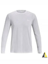 Men's UA Seamless Stride Long Sleeve T Shirt White - UNDER ARMOUR - BALAAN 2