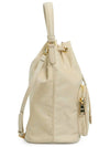 Duet Re-Nylon Bucket Bag Desert Beige - PRADA - BALAAN 4