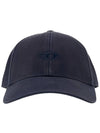 C Run Wash Logo Ball Cap Navy - DIESEL - BALAAN 3