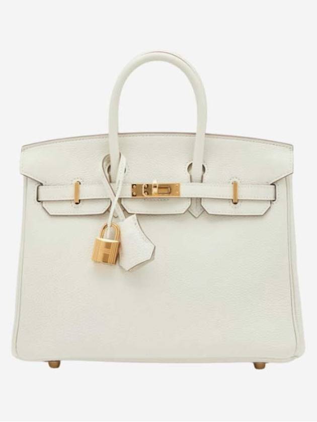 Birkin 25 Bag Togo Gold Hardware Mushroom - HERMES - BALAAN 2