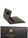 Vara Bow Card Walletr Black - SALVATORE FERRAGAMO - BALAAN 5