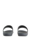 GG Monogram Slider Slippers Grey - GUCCI - BALAAN 3