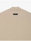 Fear of God Essential The Black Collection Crew Neck Sweatshirt Beige - FEAR OF GOD ESSENTIALS - BALAAN 5