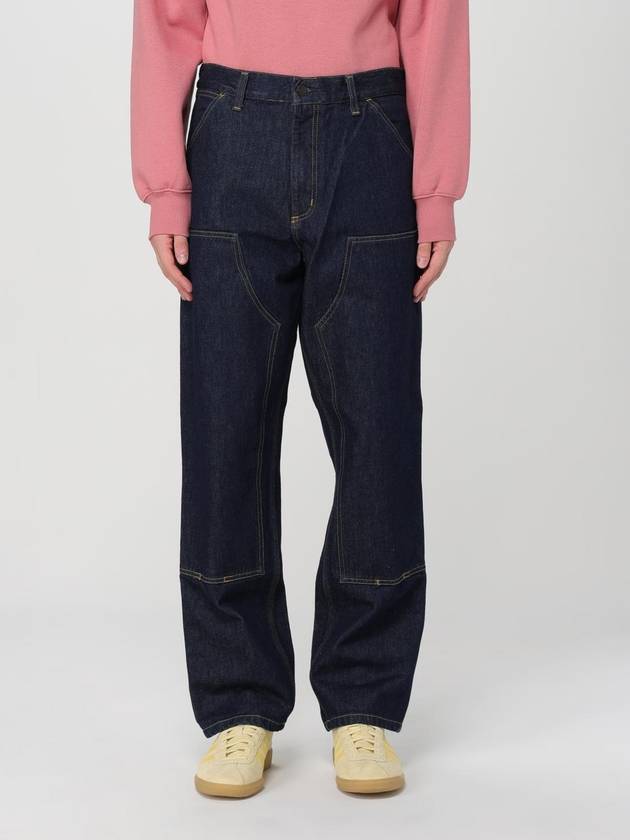 Jeans Double Knee Carhartt Wip in denim di cotone - CARHARTT WIP - BALAAN 1