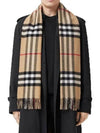 Vintage Check Cashmere Muffler Beige - BURBERRY - BALAAN 3