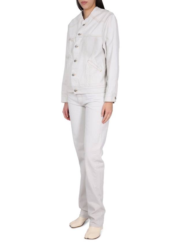 Outerwear S50AM0587 S30857961 WHITE - MAISON MARGIELA - BALAAN 3