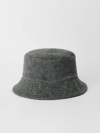 Hairy Mohair Bucket Hat Island Grey - OUR LEGACY - BALAAN 2