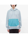 Shadow Project Fleece Hoodie Blue - STONE ISLAND - BALAAN 1