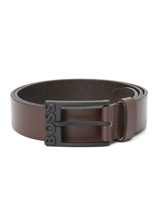 Logo Buckle Belt Brown - HUGO BOSS - BALAAN 2