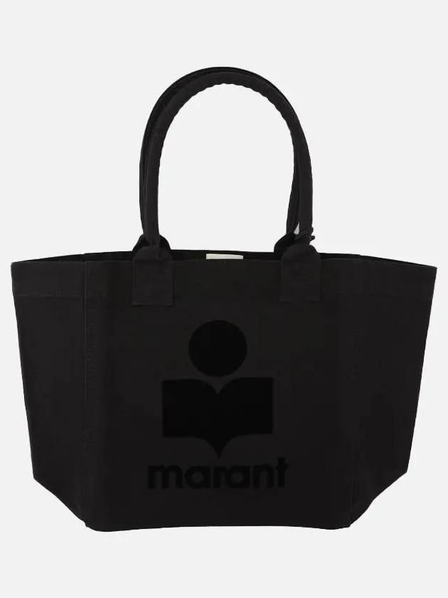 Small Yenky Logo Tote Bag Black - ISABEL MARANT - BALAAN 2