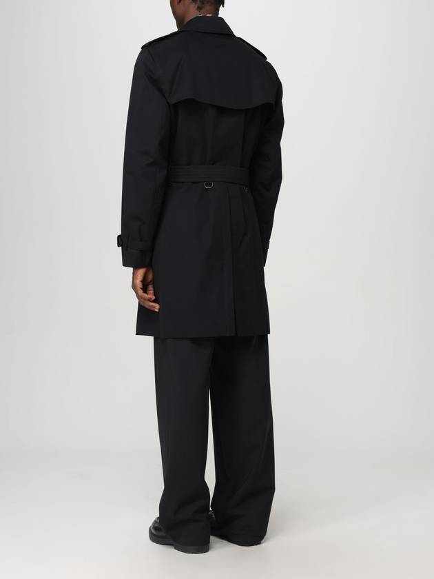 Kensington Heritage Trench Coat Black - BURBERRY - BALAAN 4