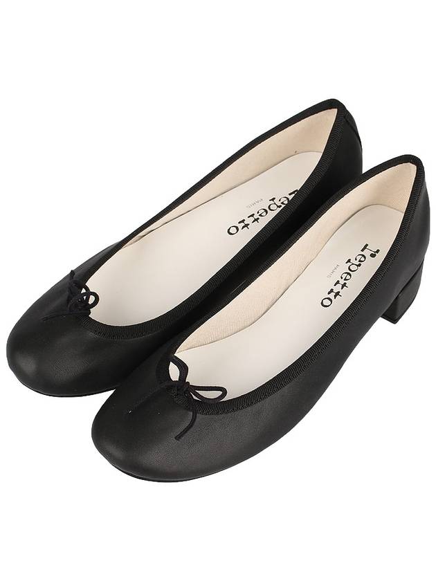 Women's Camille Middle Pumps Shoes Matte Black - REPETTO - BALAAN 3