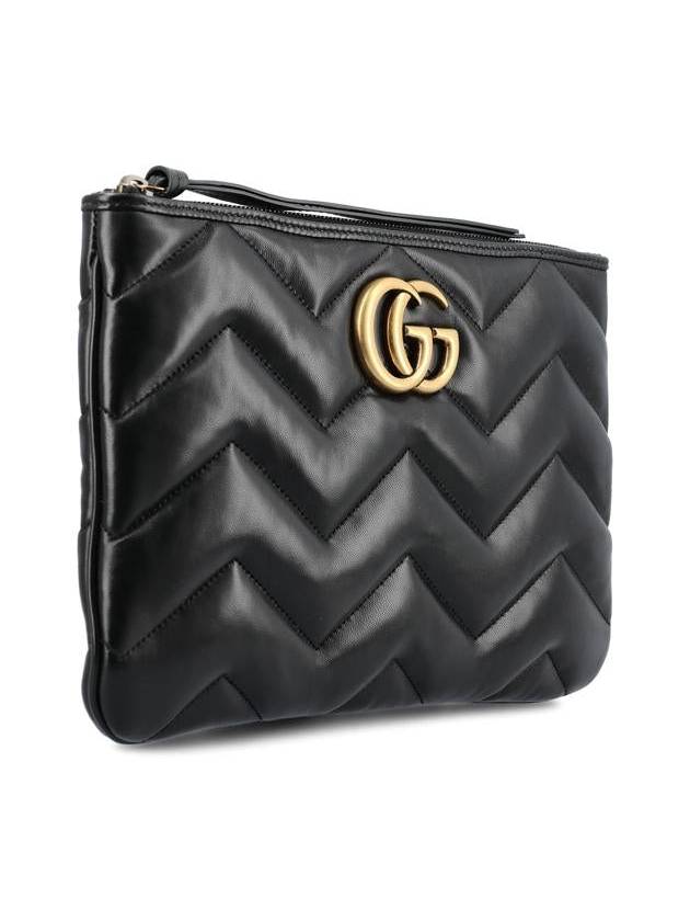 GG Marmont Clutch Bag Black - GUCCI - BALAAN 4