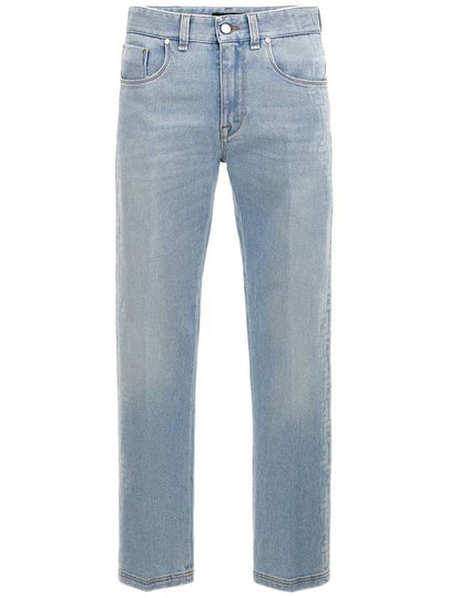 24 F W Cotton Jeans WITH LATERAL FF Print FLP288AS04F1ILO B0651179878 - FENDI - BALAAN 2